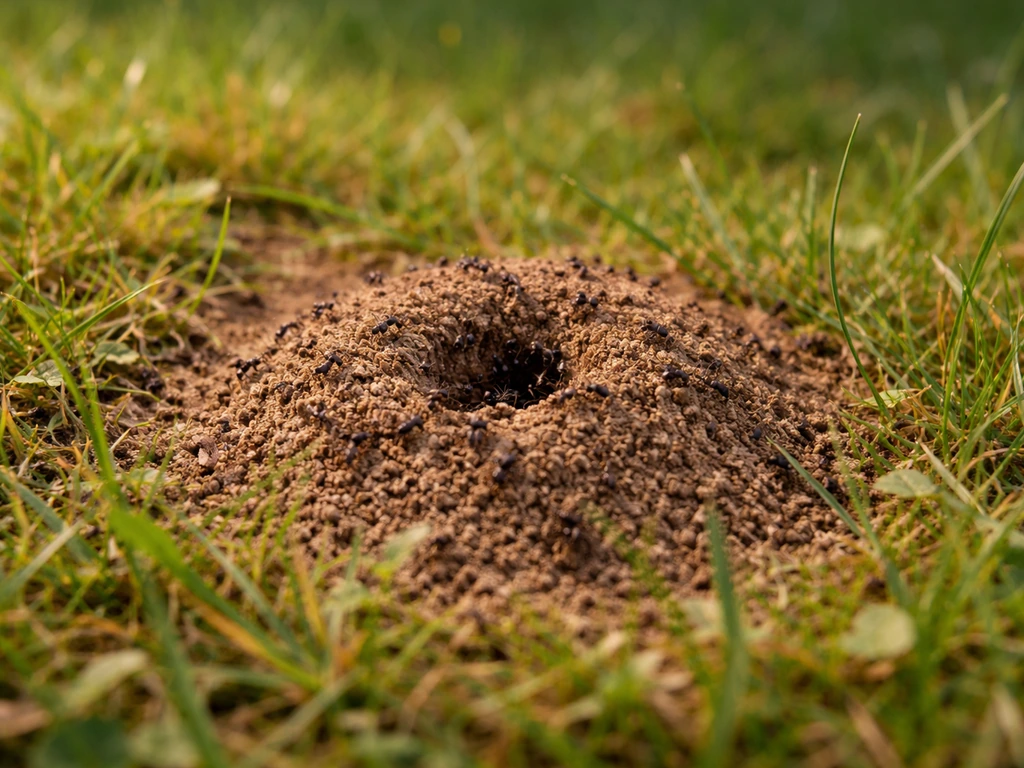 Nid de fourmis dans la pelouse : quoi faire maintenant en France