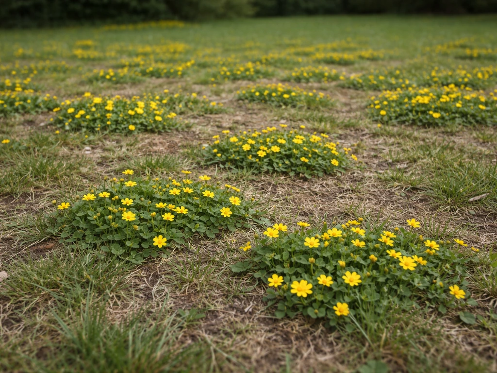 Plante envahissante pelouse : fleurs jaunes, identification et plan d’action
