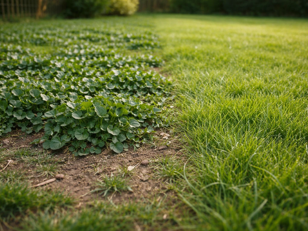 Plante qui envahit la pelouse : diagnostiquer et agir vite