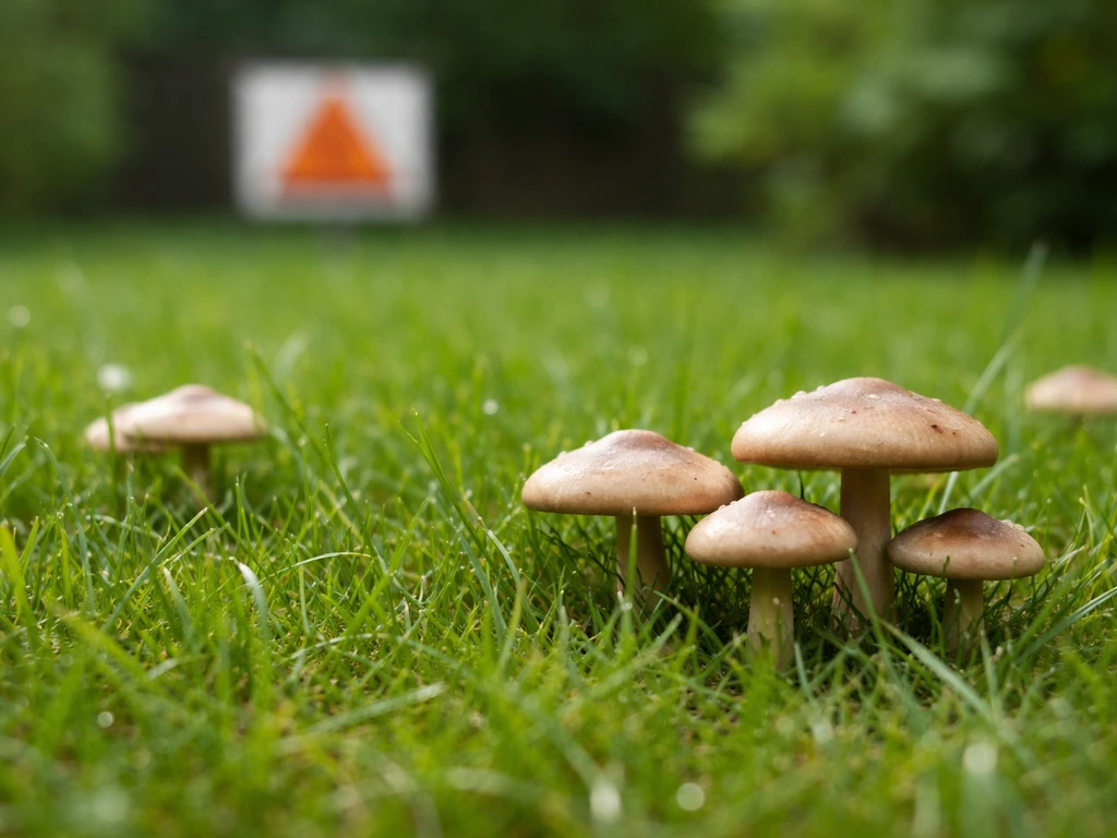 Champignon pelouse dangereux : quoi faire maintenant et prévention