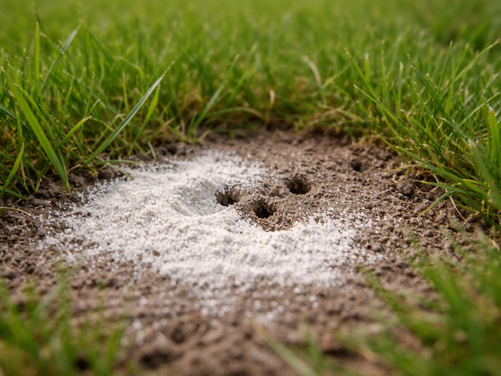 Terre de diatomée contre les fourmis dans la pelouse : guide