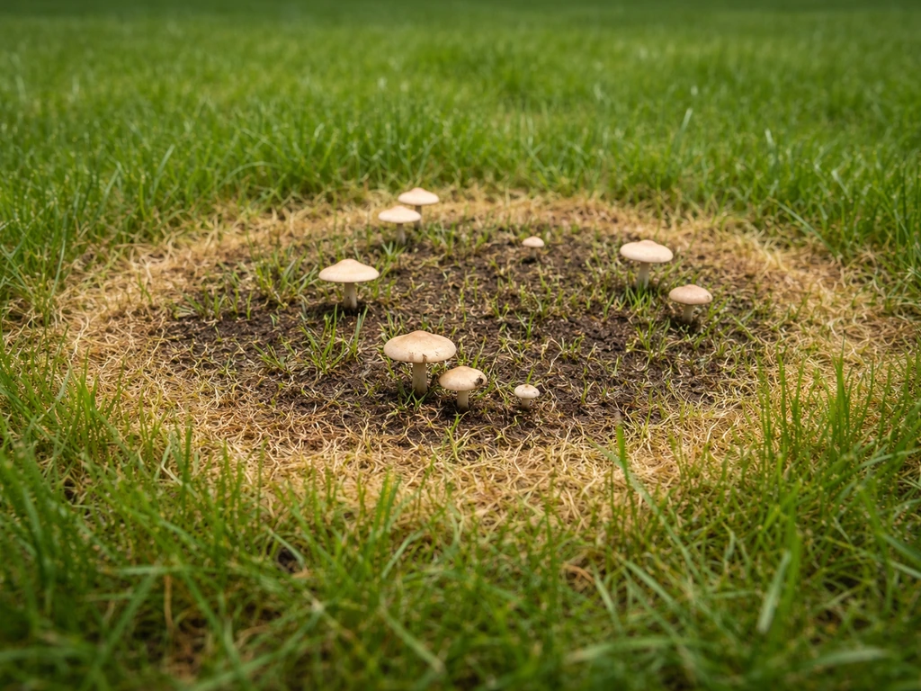 pelouse champignon maladie